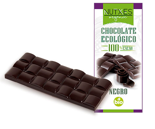 Chocolate negro 100% cacao eco 100g