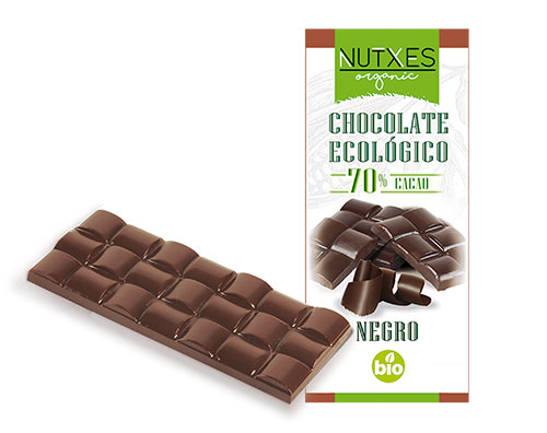 Chocolate negro 70% cacao eco 100g