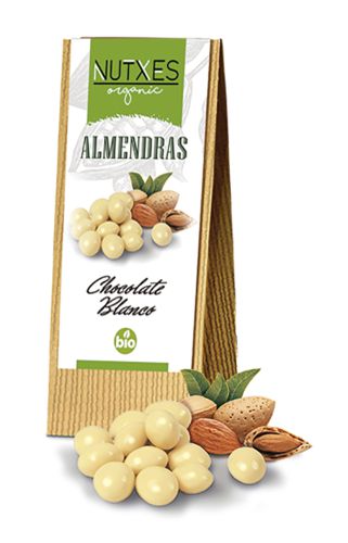 Almendras chocolate blanco eco 200g