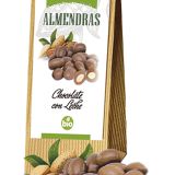 Almendras chocolate leche eco 200g