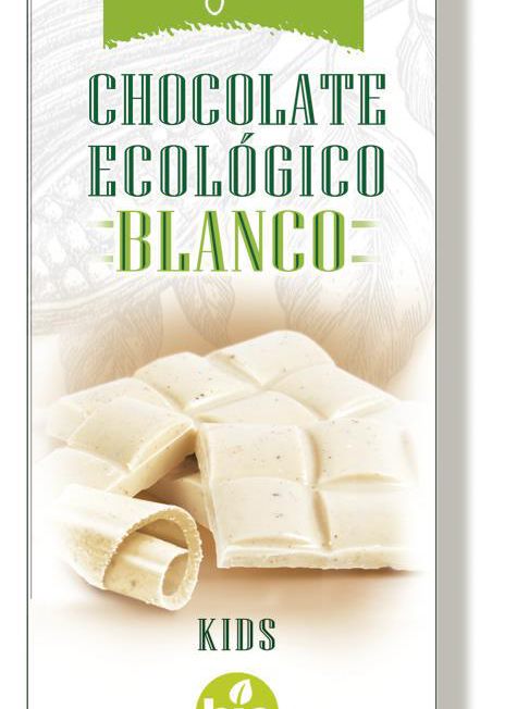CHOCOLATE BLANCO ECOLÓGICO  NUTXES  100g