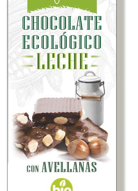CHOCOLATE LECHE CON AVELLANAS ECOLÓGICO  NUTXES  1