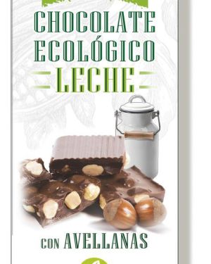 CHOCOLATE LECHE CON AVELLANAS ECOLÓGICO «NUTXES» 1