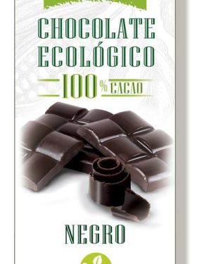 CHOCOLATE NEGRO 100% CACAO ECOLÓGICO «NUTXES» 100