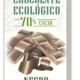 CHOCOLATE NEGRO 70  CACAO ECOLÓGICO  NUTXES  100g