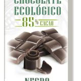 CHOCOLATE NEGRO 85  CACAO ECOLÓGICO  NUTXES  100g